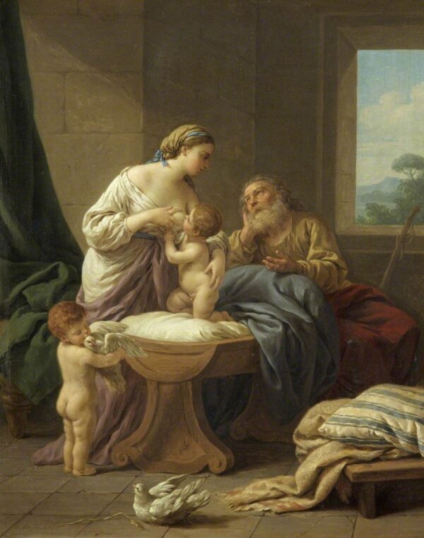 ‘La feliz vejez’ – Louis Jean François Lagrenée Louis Jean François Lagrenée Master Apollon