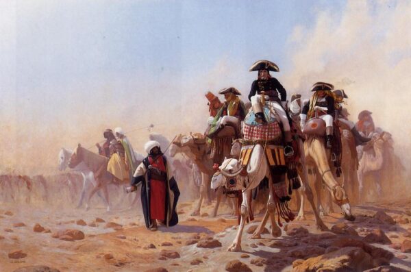 Napoleón durante su campaña en Egipto – Jean-Léon Gérôme Cuadros populares Master Apollon