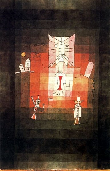 La montaña del gato sagrado – Paul Klee Paul Klee Master Apollon