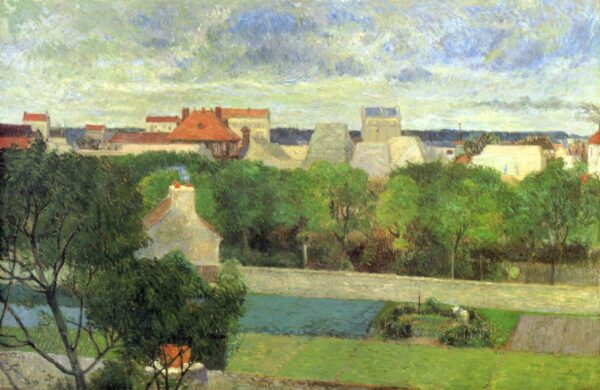 Los Jardines del Mercado de Vaugirard – Paul Gauguin Paul Gauguin Master Apollon