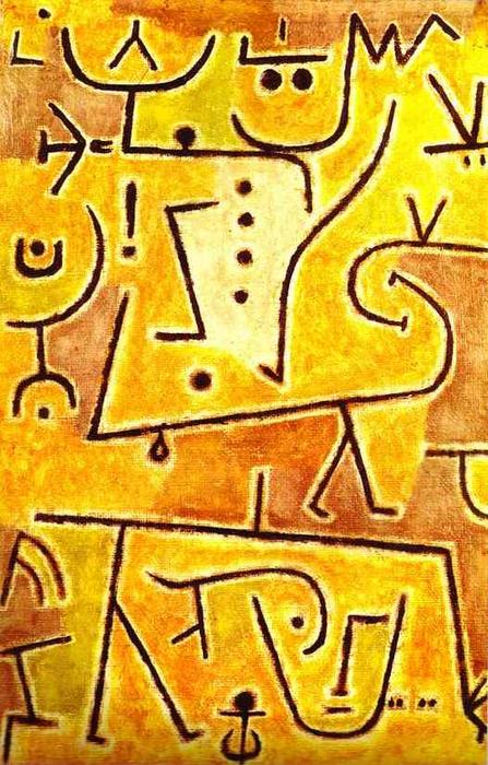 Gilet rojo – Paul Klee Paul Klee Master Apollon