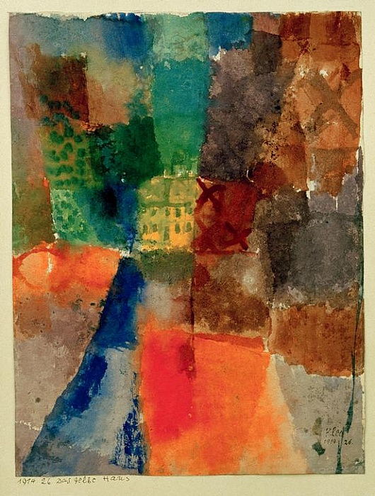 La casa amarilla – Paul Klee Paul Klee Master Apollon