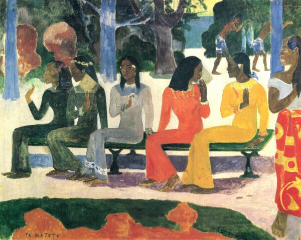 Ta matete – Paul Gauguin se traduce al español mexicano como “El matete Paul Gauguin Master Apollon