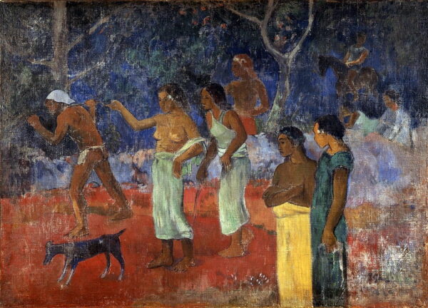 Escenas de la vida tahitiana – Paul Gauguin Paul Gauguin Master Apollon