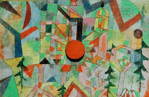 Castillo con sol poniente – Paul Klee Paul Klee Master Apollon