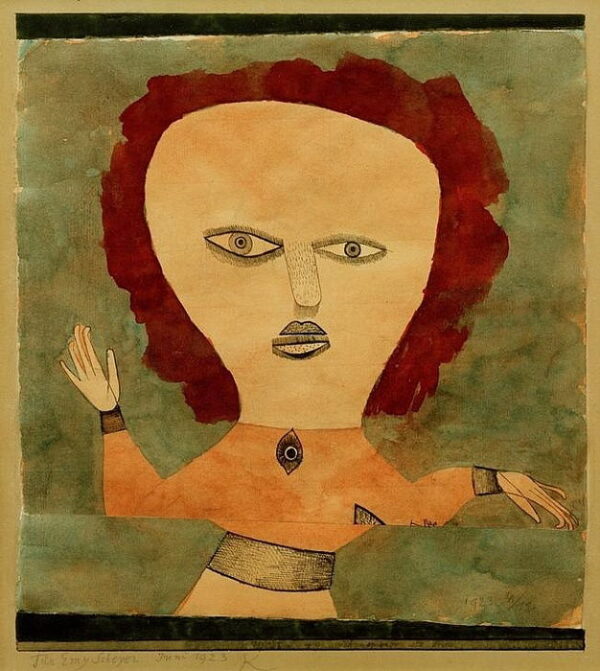 Actriz en mujer, 1923 – Paul Klee Paul Klee Master Apollon