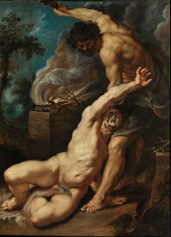 Caín matando a Abel – Peter Paul Rubens | Pintura barroca emblemática Peter Paul Rubens Master Apollon