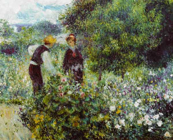 Cosechando flores 1875 – Pierre-Auguste Renoir Pierre-Auguste Renoir Master Apollon