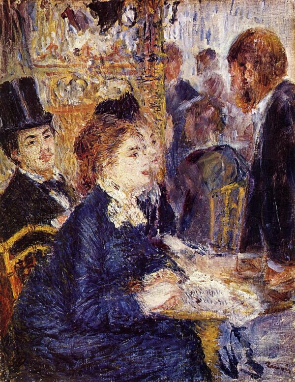 En el café – Pierre-Auguste Renoir Pierre-Auguste Renoir Master Apollon