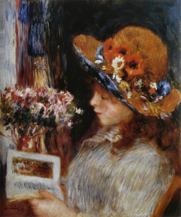 Chica leyendo – Pierre-Auguste Renoir – Pierre-Auguste Renoir Pierre-Auguste Renoir Master Apollon