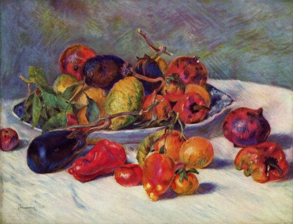 Frutas de la Mediterráneo – Pierre-Auguste Renoir Pierre-Auguste Renoir Master Apollon