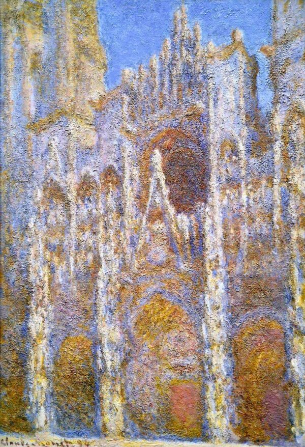 La catedral de Ruan, efecto de sol (W1356) – Claude Monet Claude Monet Master Apollon