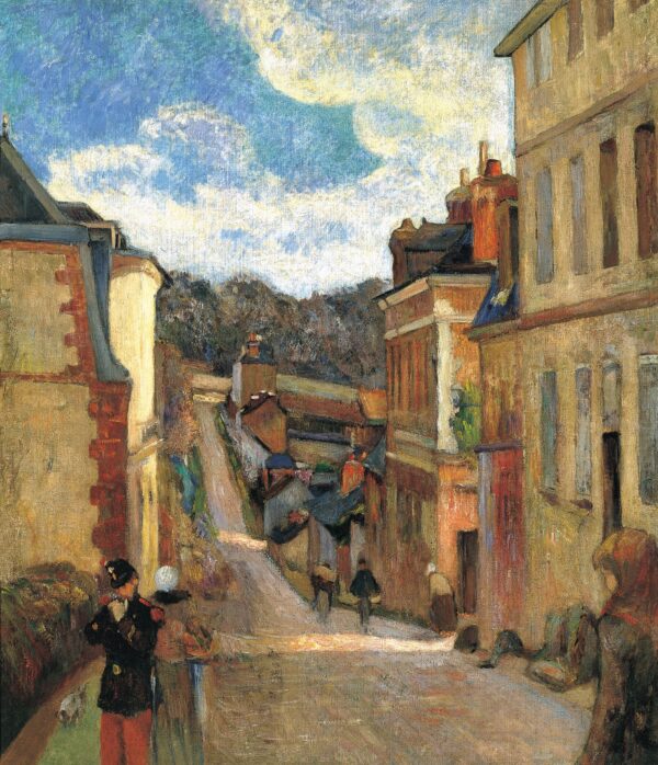 La calle Jouvenet en Ruan – Paul Gauguin Paul Gauguin Master Apollon