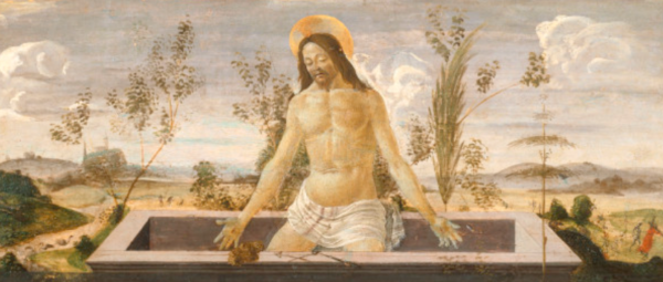 El Cristo en el sepulcro – Sandro Botticelli Sandro Botticelli Master Apollon