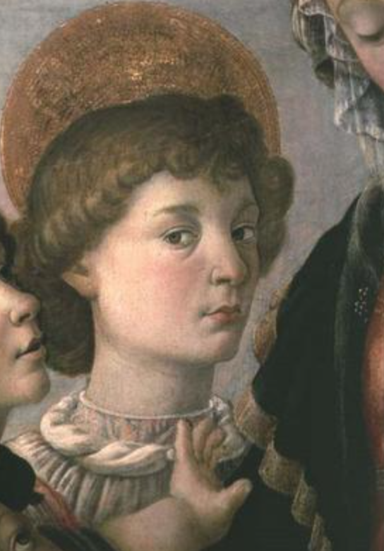 San Juan de la Virgen con el Niño (detalle de 44356) – Sandro Botticelli Sandro Botticelli Master Apollon