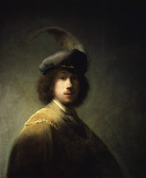 Autorretrato, a la edad de 23 años – Rembrandt van Rijn Rembrandt van Rijn Master Apollon