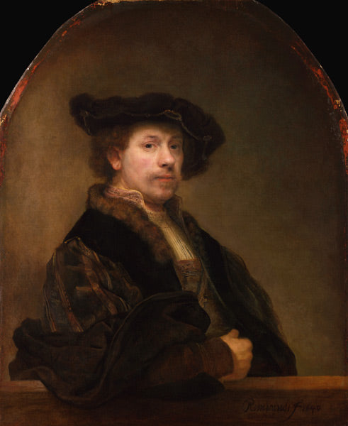 Autorretrato de Rembrandt en Londres – Rembrandt van Rijn Rembrandt van Rijn Master Apollon