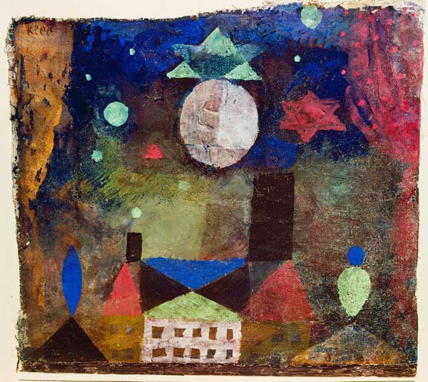 Estrella sobre las casas del mal – Paul Klee Paul Klee Master Apollon