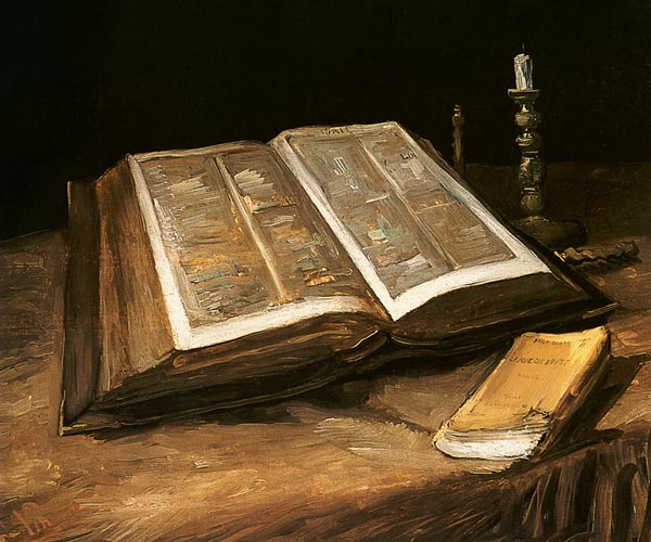 Naturaleza muerta con la biblia – Van Gogh Vincent Van Gogh Master Apollon