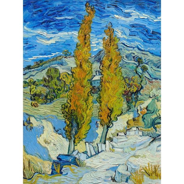 Los álamos en Saint-Rémy – Van Gogh Vincent Van Gogh Master Apollon