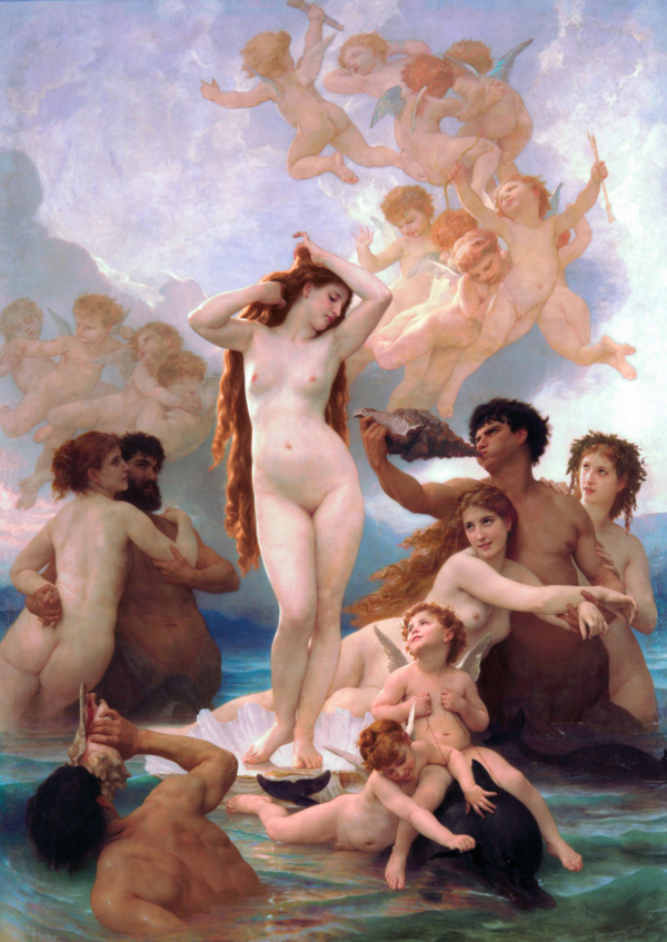 El nacimiento de Venus – William Bouguereau Cuadros populares Master Apollon