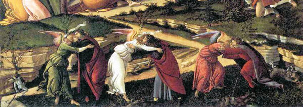 Natividad mística (detalle de 22825) – Sandro Botticelli Sandro Botticelli Master Apollon