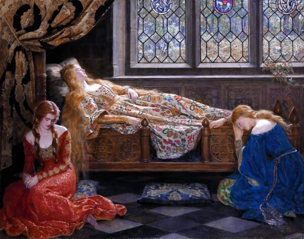 La Bella Durmiente de John Collier John Collier Master Apollon