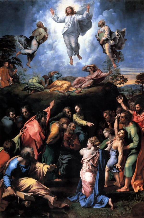 La Transfiguración – Raphaël (pintor) Rafael Sanzio Master Apollon