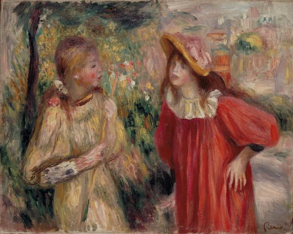 Conversación entre chicas – Pierre-Auguste Renoir Pierre-Auguste Renoir Master Apollon