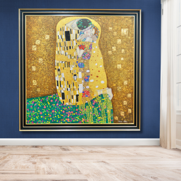 El beso (Gustav Klimt) – Reproducción en stock – 200 x 200 cm Gustav Klimt Master Apollon 8