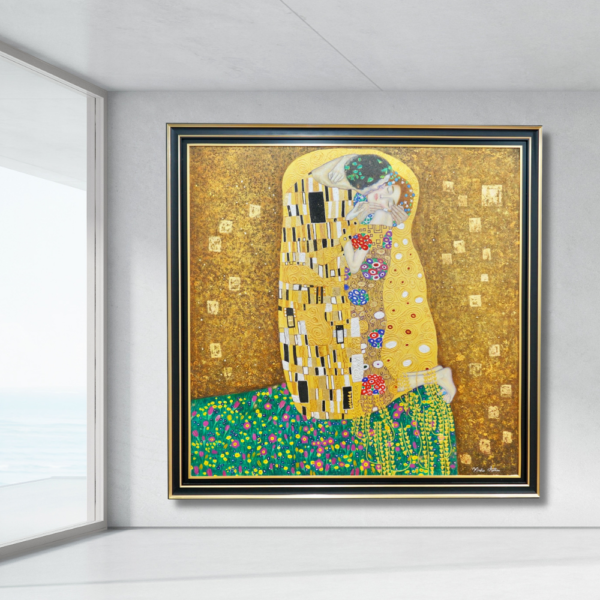 El beso (Gustav Klimt) – Reproducción en stock – 200 x 200 cm Gustav Klimt Master Apollon 7