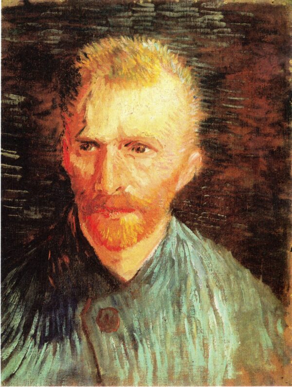 Autorretrato Vincent Van Gogh, 1887 – Van Gogh Autorretratos de Vincent van Gogh Master Apollon