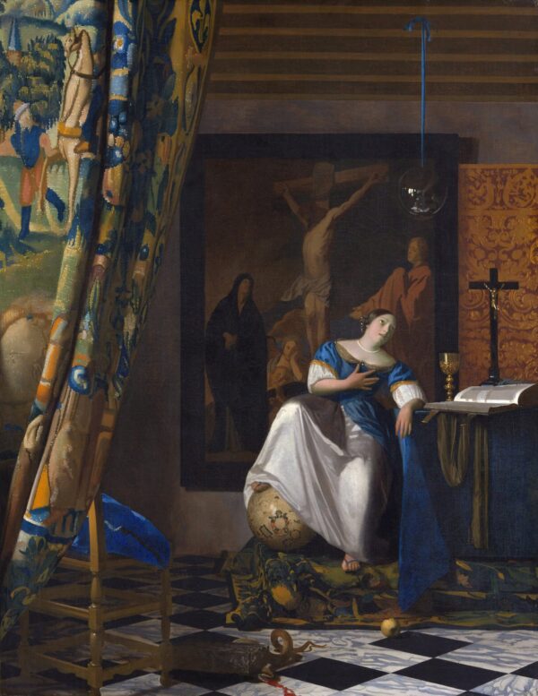 La Alegoría de la Fe – Johannes Vermeer Johannes Vermeer Master Apollon