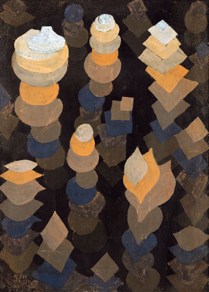 Crecimiento de las plantas de noche – Paul Klee Paul Klee Master Apollon