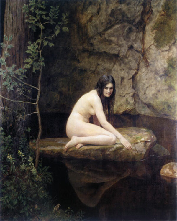 La ninfa de agua de John Collier John Collier Master Apollon