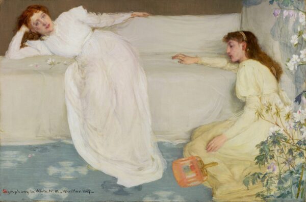 Sinfonía en blanco, n° 3 – James Abbott McNeill Whistler James Abbott McNeill Whistler Master Apollon