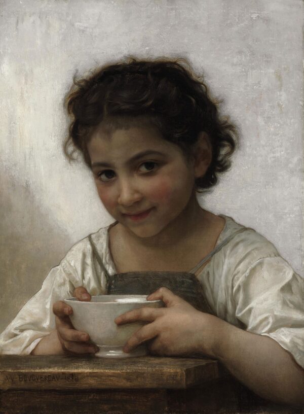 Sopa de leche – William Bouguereau William Bouguereau Master Apollon