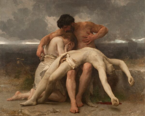 Premier Deuil – William Bouguereau se traduce al español mexicano como “Primer Duelo – William Bouguereau William Bouguereau Master Apollon