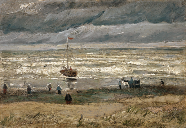 La playa de Scheveningen – Van Gogh Vincent Van Gogh Master Apollon