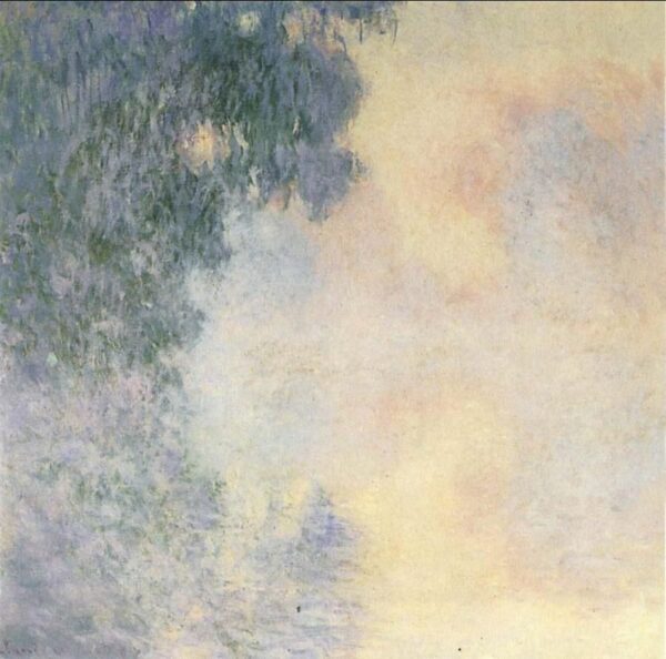 Brazos de Sena cerca de Giverny, niebla – Claude Monet Claude Monet Master Apollon