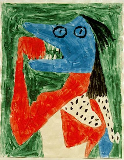 Niña hambrienta, 1939 – Paul Klee Paul Klee Master Apollon