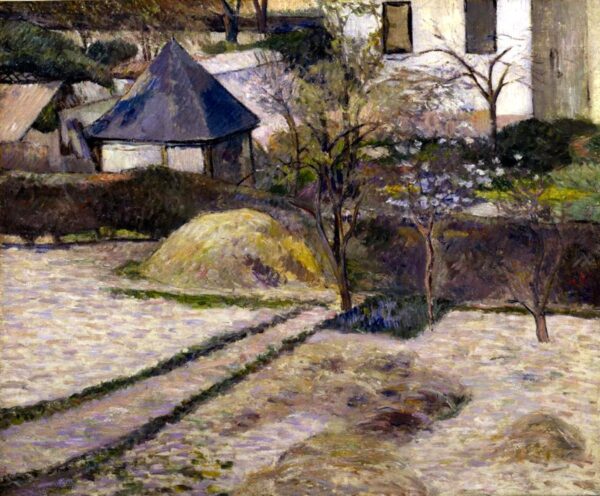 Jardines en el preprimavera en Ruan – Paul Gauguin Paul Gauguin Master Apollon