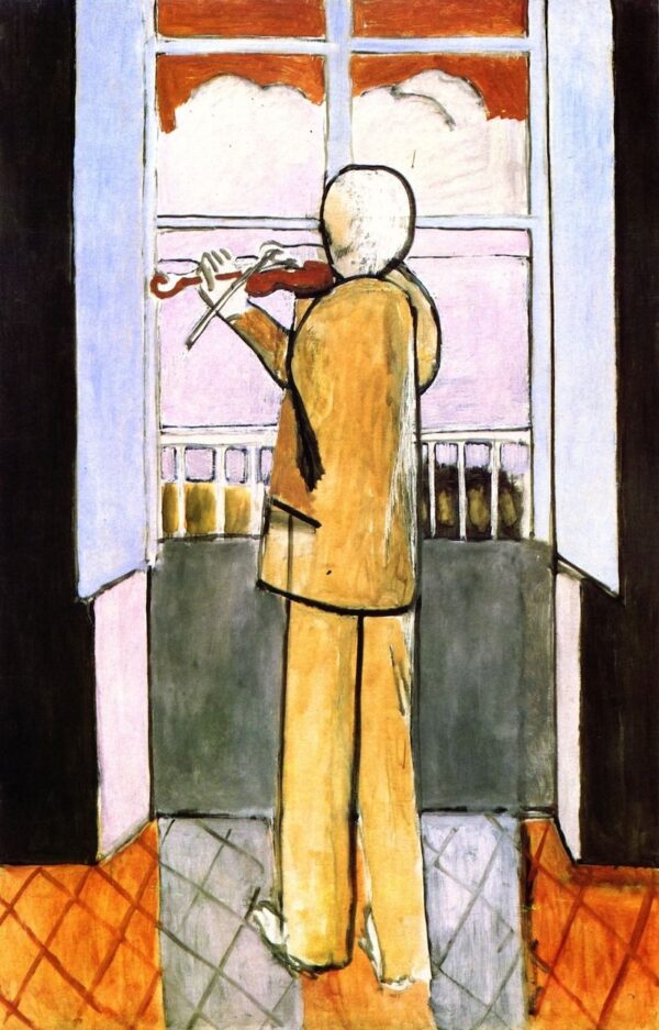 Violonista en la ventana – Matisse Henri Matisse Master Apollon