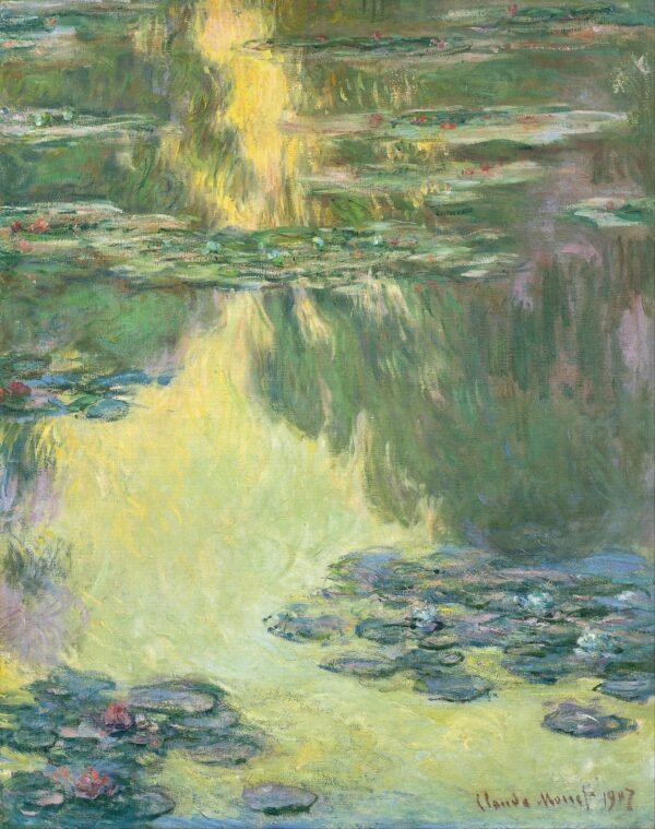 Ninfeas 1907 – Claude Monet “Los nenúfares” de Claude Monet Master Apollon