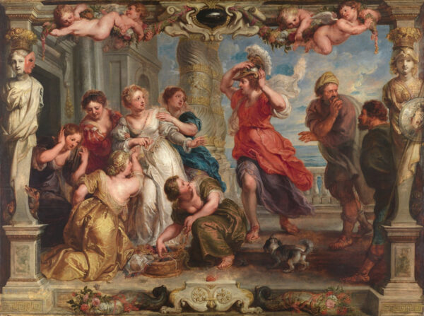 Aquiles descubierto por Ulises entre las hijas de Licomedes – Peter Paul Rubens Peter Paul Rubens Master Apollon