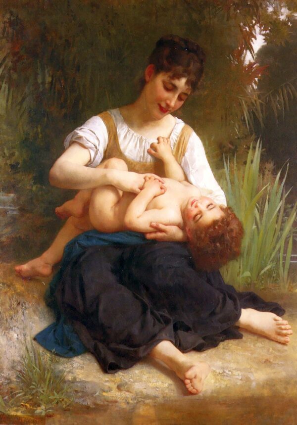 Adolfo Niño y Adolescente – William Bouguereau William Bouguereau Master Apollon