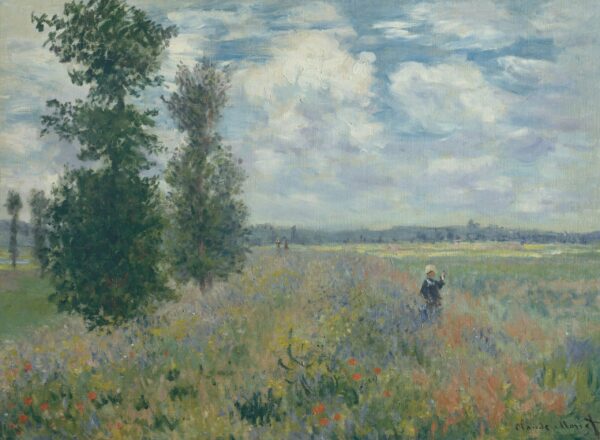 Campos de amapolas cerca de Argenteuil 1875 – Claude Monet Claude Monet Master Apollon