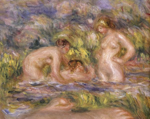 Baigneurs 1918 Detalle – Pierre-Auguste Renoir Pierre-Auguste Renoir Master Apollon