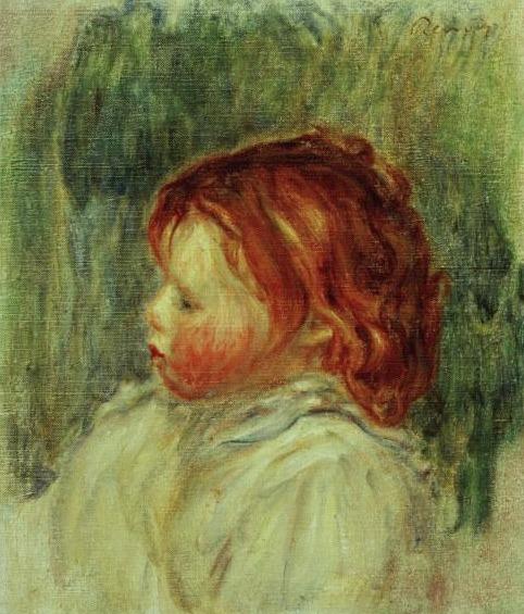 El retrato de un niño – Pierre-Auguste Renoir Pierre-Auguste Renoir Master Apollon