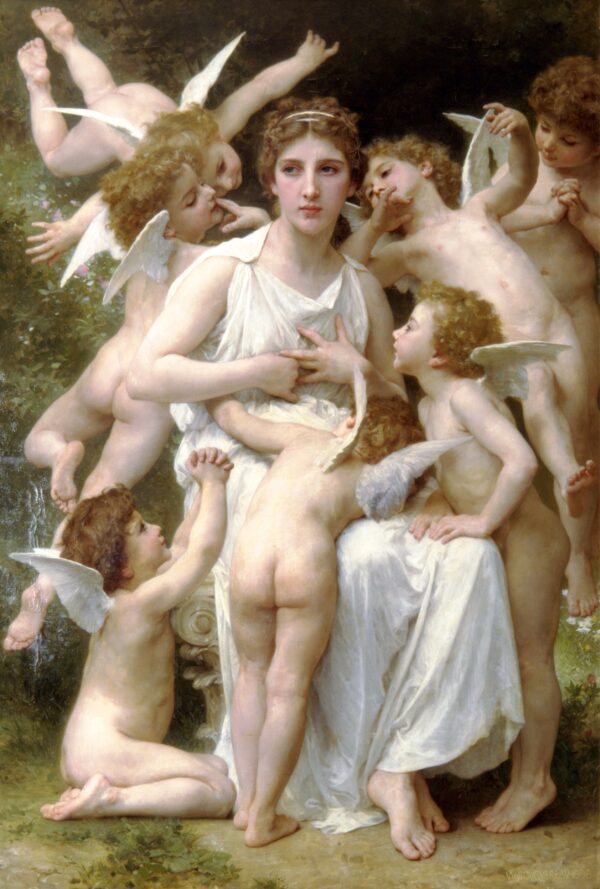 Agresión – William Bouguereau William Bouguereau Master Apollon